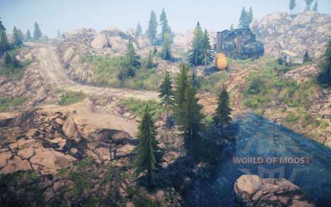 Map  Fiction for Spintires MudRunner