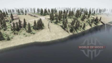 Map   Mountain for Spintires MudRunner