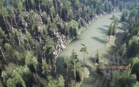 Map  深山丛林宋家湾 for Spintires MudRunner