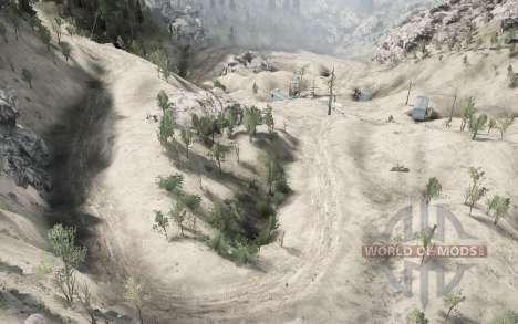 Map  Canyon for Spintires MudRunner