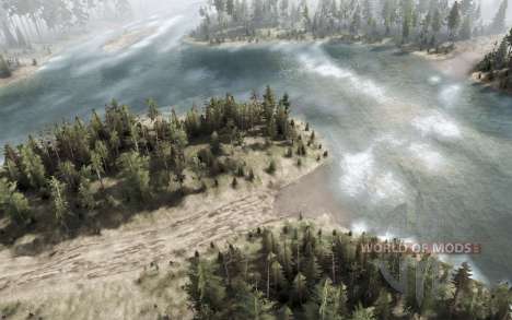 The construction of the     road for Spintires MudRunner