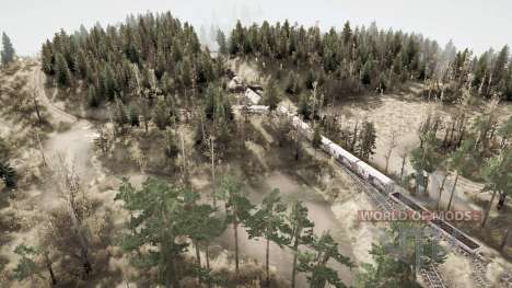 Baltija: Train Wreck for Spintires MudRunner