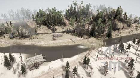 Three  lakes for Spintires MudRunner