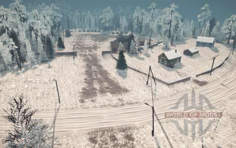 The road to the North  3 for Spintires MudRunner