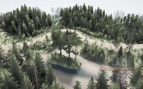 Wooded   Nature for Spintires MudRunner