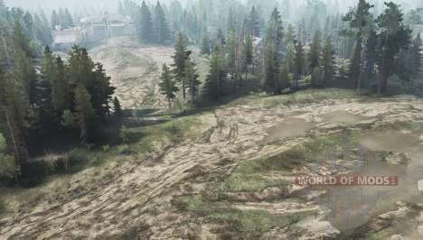 Map   Lunino for Spintires MudRunner