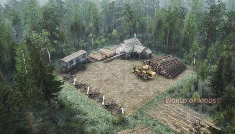 House of the   Forester for Spintires MudRunner