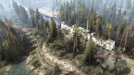 Near the    Railroad for Spintires MudRunner