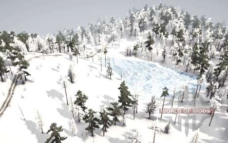 Map Snow for Spintires MudRunner