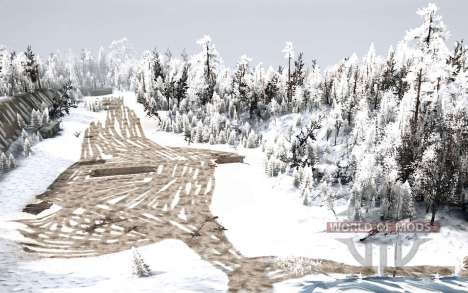The Road to The North   2 for Spintires MudRunner