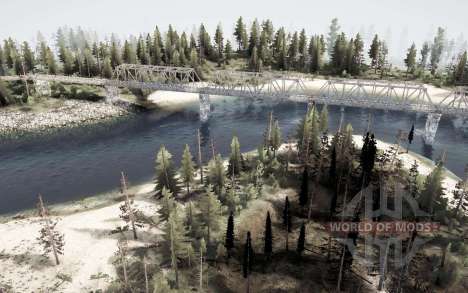 Cutting of Burned  Forest for Spintires MudRunner