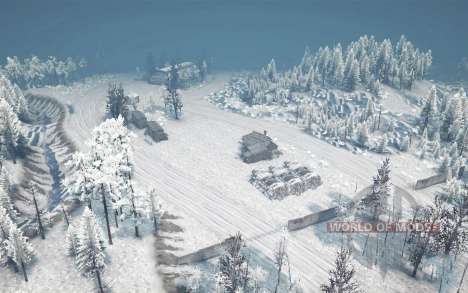 Map January for Spintires MudRunner