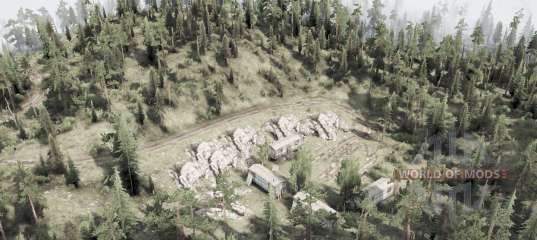 Mud Map Rig Map Skidding for MudRunner