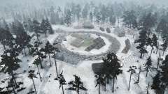 Map Winter-Siberia for MudRunner