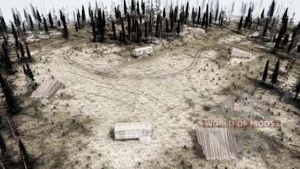 Cutting of Burned  Forest for MudRunner