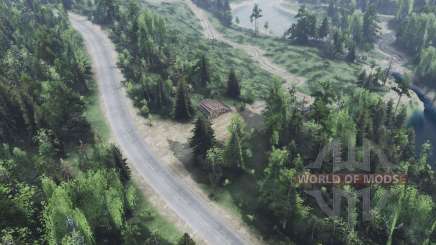 Map  Skidderlakes for Spin Tires