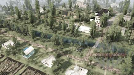 Map   Village for MudRunner