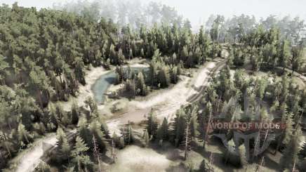 Map  Plains for MudRunner