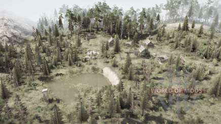 Map   Mezhgorye for MudRunner