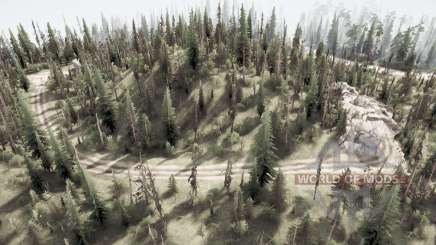 Map  Wilderness for MudRunner