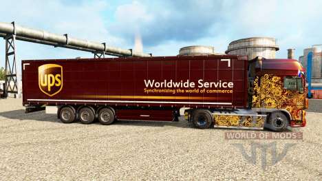 Skin UPS for Euro Truck Simulator 2