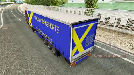 Skin Carlson Transporte for Euro Truck Simulator 2