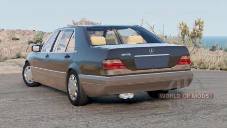 Mercedes-Benz S 600 L V140 1993 for BeamNG Drive