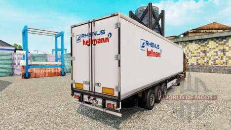 Skin Rhenus & Hellmann for Euro Truck Simulator 2