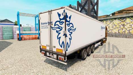 Skin Scania Rent for Euro Truck Simulator 2