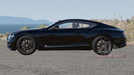 Bentley Continental GT Black for BeamNG Drive