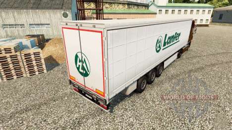 Skin Lanfer Logistics for Euro Truck Simulator 2
