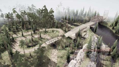 Map           Forestry for Spintires MudRunner
