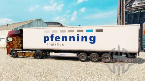 Skin Pfenning Logistics for Euro Truck Simulator 2