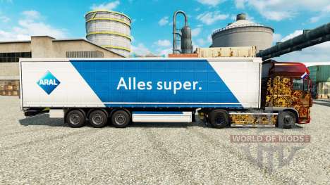 Skin ARAL for Euro Truck Simulator 2