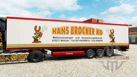 Skin Hans Brocker KG for Euro Truck Simulator 2