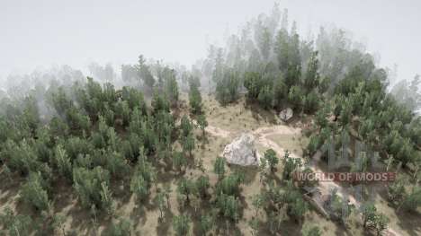 Map of Prorva for Spintires MudRunner