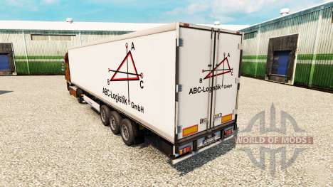 Skin ABC-Logistic for Euro Truck Simulator 2