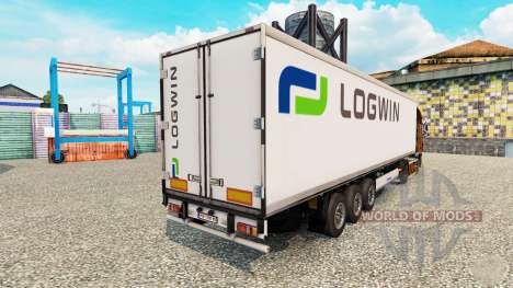 Skin Logwin Logistics for Euro Truck Simulator 2