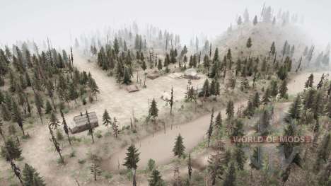 Map Silverstone for Spintires MudRunner