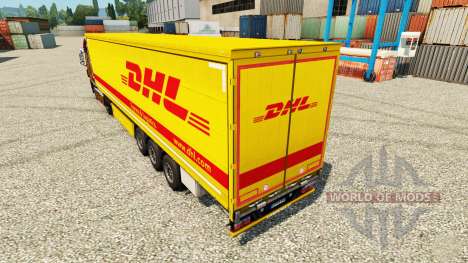 Skin DHL for Euro Truck Simulator 2