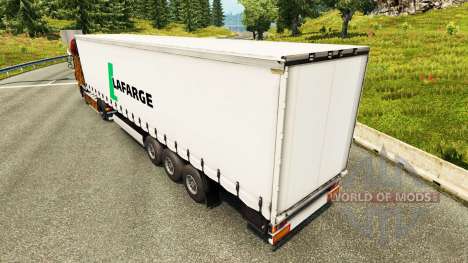 Skin Lafarge for Euro Truck Simulator 2