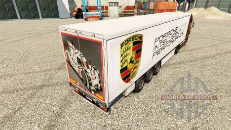 Skin Porsche for Euro Truck Simulator 2