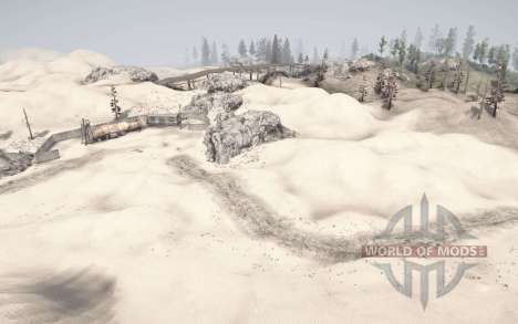 Map  Oasis for Spintires MudRunner