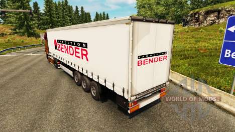 Skin Bender Spedition for Euro Truck Simulator 2