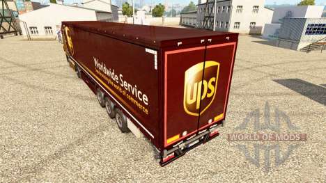 Skin UPS for Euro Truck Simulator 2