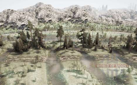Forgotten Land. Variant 2 for Spintires MudRunner