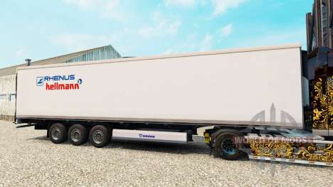 Skin Rhenus & Hellmann for Euro Truck Simulator 2