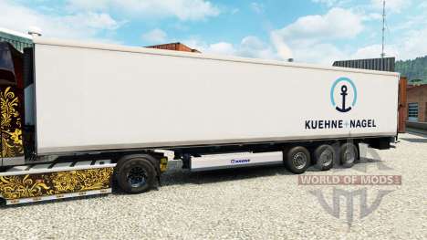 Skin Kuehne & Nagel for Euro Truck Simulator 2