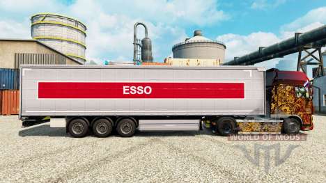 Skin Esso for Euro Truck Simulator 2