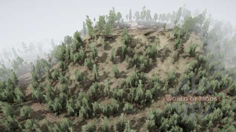 Map of Prorva for Spintires MudRunner